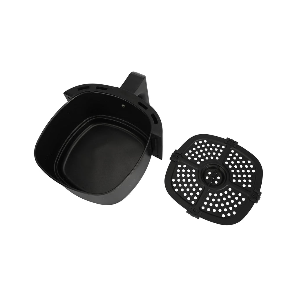 2.2 Qt Air Fryer with Non-Stick Basket – Arctic Black