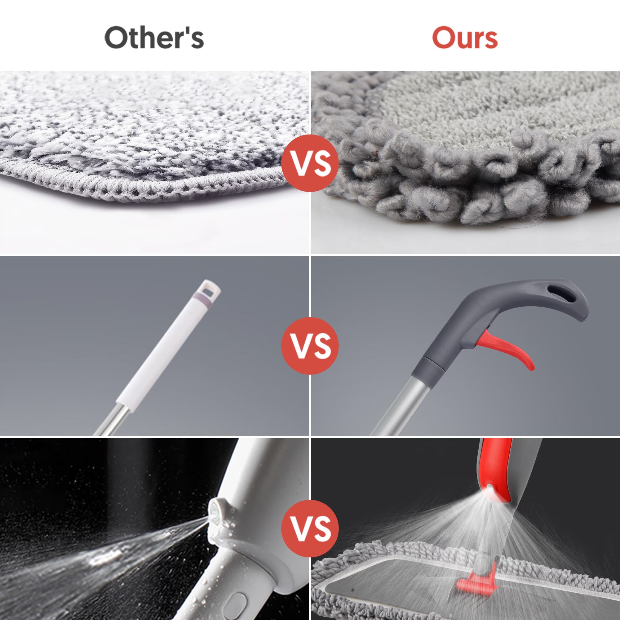 Microfiber Spray Mop for Wet & Dry Floor Cleaning – Hardwood & Kitchen Floors
