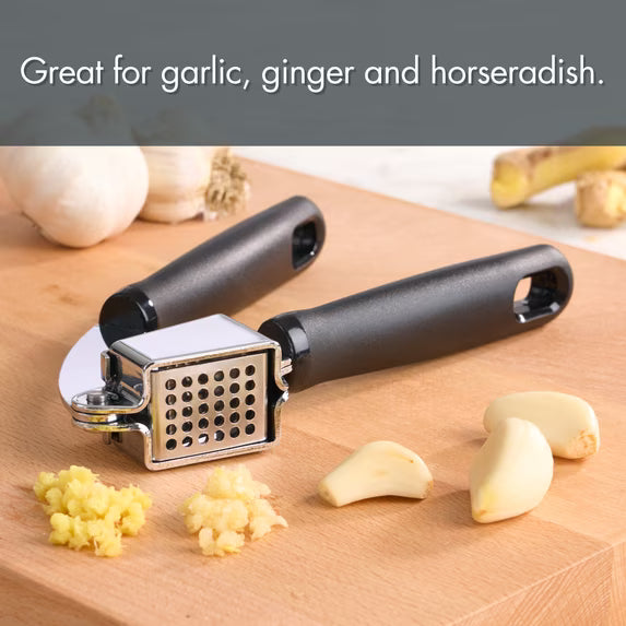 7.7-Inch Ergonomic Lightweight Stainless Steel Garlic Press
